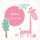 roze giraffe meisje